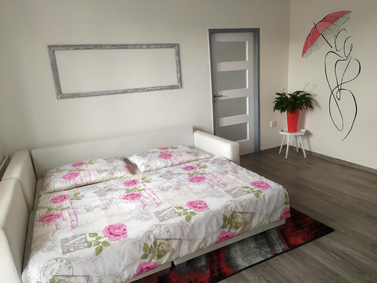 Byt Puskinova Lägenhet Hradec Králové Exteriör bild
